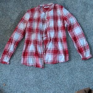 Red aeropostale flannel